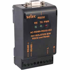 Bộ chuyển đổi RS485-232 Selec AC-RS485-RS232-ISO