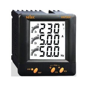 VAF36A: Đồng hồ đo điện áp, dòng điện và tần số Selec