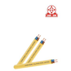 Dây điện Cadisun đôi mềm dẹt chậm cháy FSN-VCTFK 2x4.0