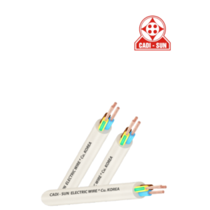 Dây mềm tròn 3 ruột chậm cháy Cadisun FSN-VCTF 3x0.75